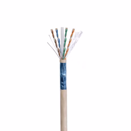 CAT6 U/UTP 베어 구리 데이터 케이블, 4